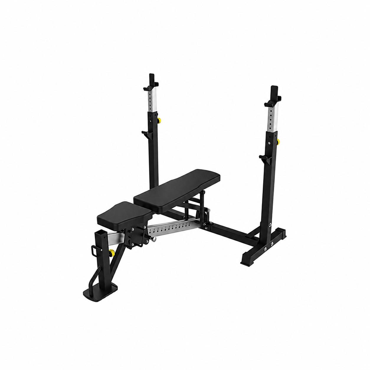 adjustable bench &amp; rack