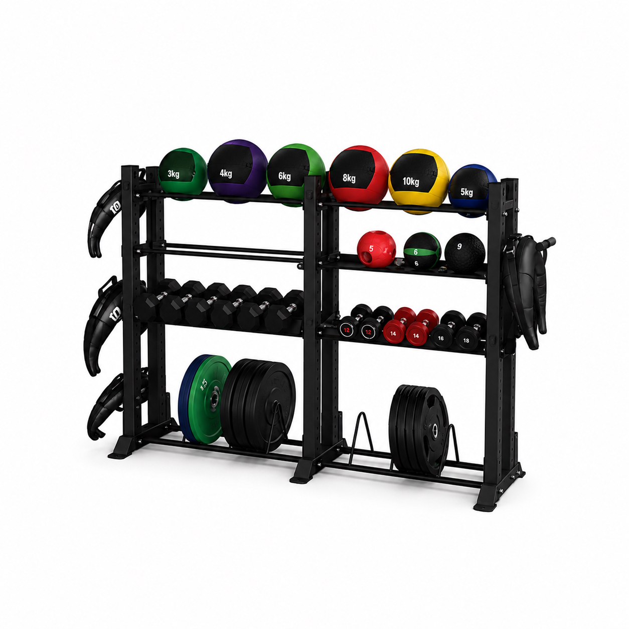 4 tier storage rak