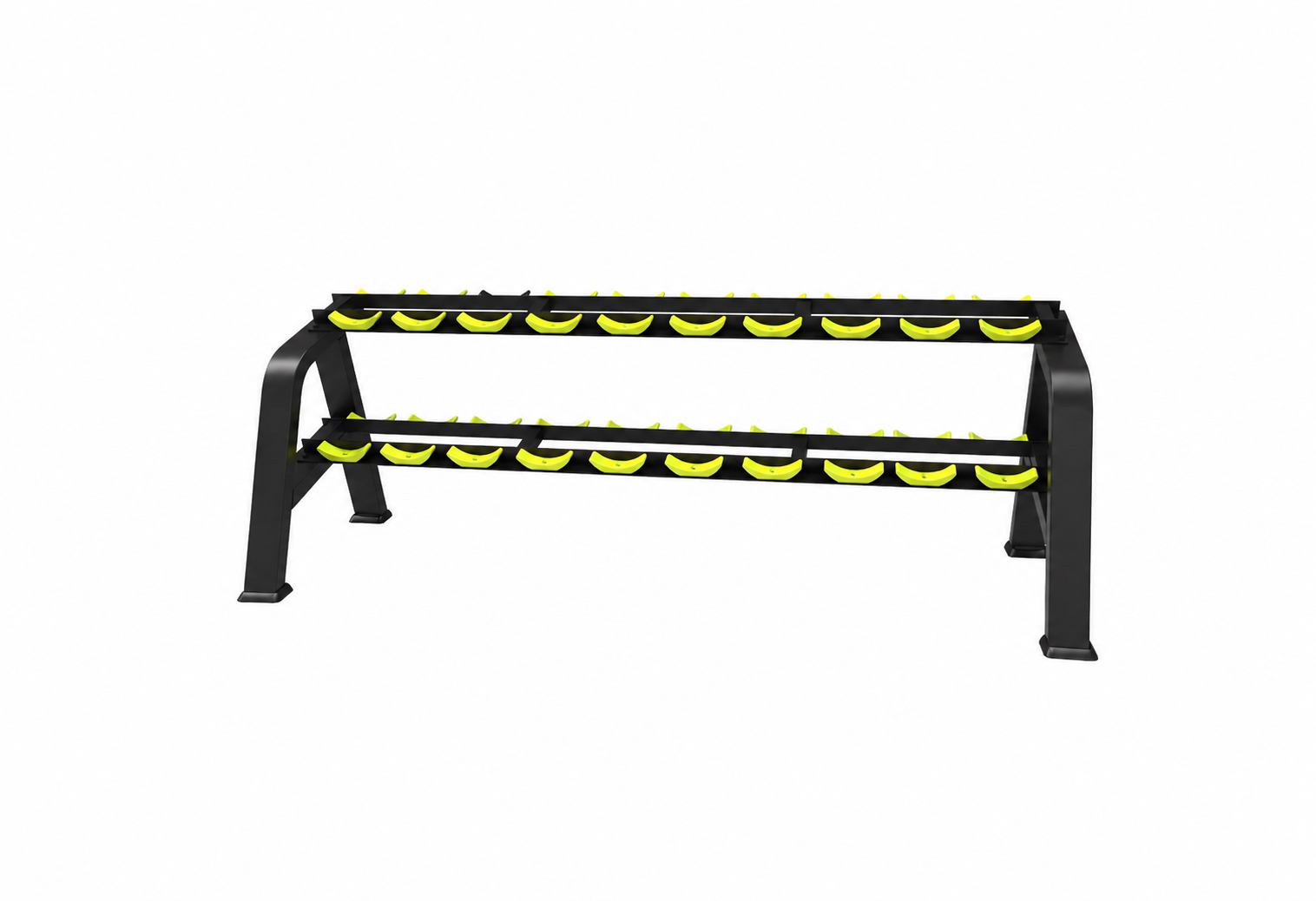 2 tier dumbbells rack