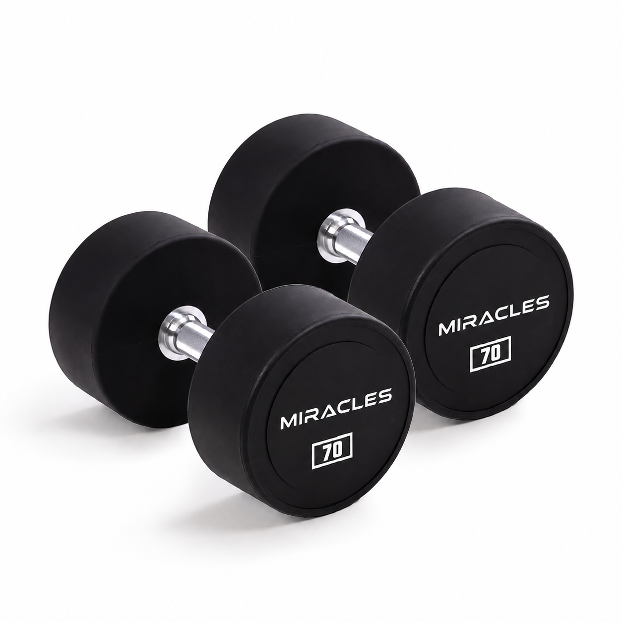 Rubber dumbbells